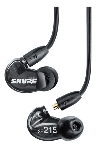 Auriculares In-ear Shure Se215dybk+uni, Color Negro