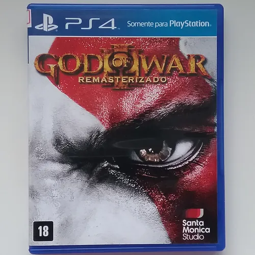 God of War 3 Remasterizado PS4 Mídia Física