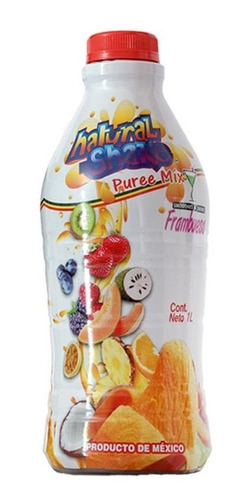 Concentrado Pulpa De Fruta Natural Shake Frambuesa 1lt