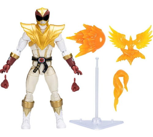 Power Rangers Street Fighter Ryu Crimson Hawk Ranger Nuevo