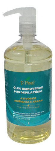 Removedor Pós Depilatório D'peel 1l Higienização Pele