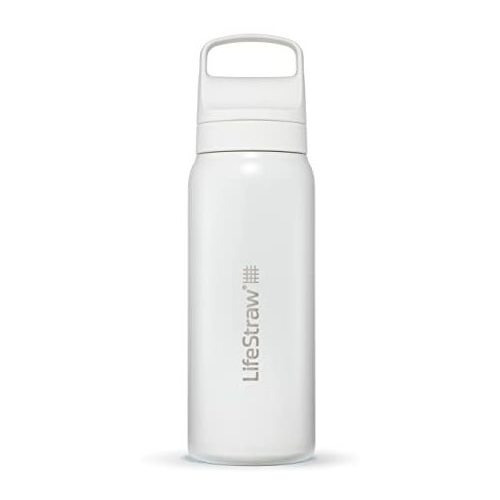 Serie Lifestraw Go - Botella De Filtro De Agua De Acero Inox