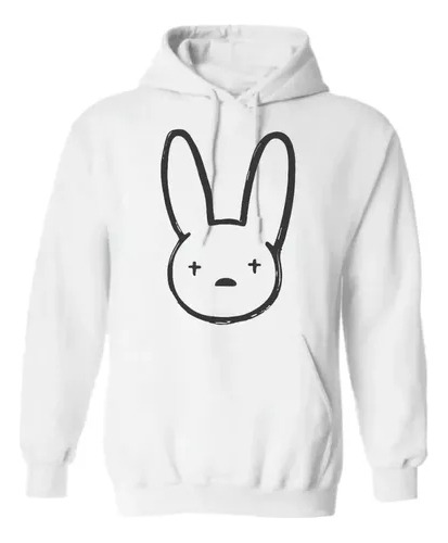 Buzo Canguro Conejo Malo Bad Bunny Unisex