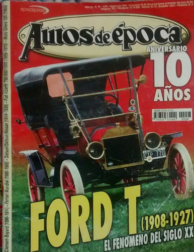 Revista Autos De Epoca 48 Ford T 