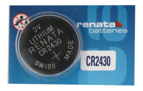 Pila Lithium Renata 2430 X 1u 