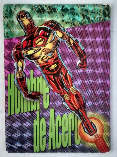 Tarjeta Carta Pepsi Cards Marvel Prisma Iron Man