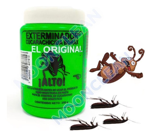 Cucarachicida Exterminador Pasta 250g Mata Cucarachas