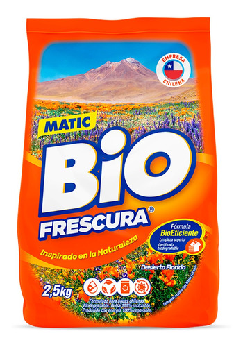 Biofrescura Detergente En Polvo Desierto Florido 2.5kg