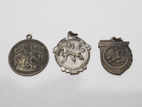Antiguas Medallas Fútbol 1940 / 1950 / 1973 Mag 58335