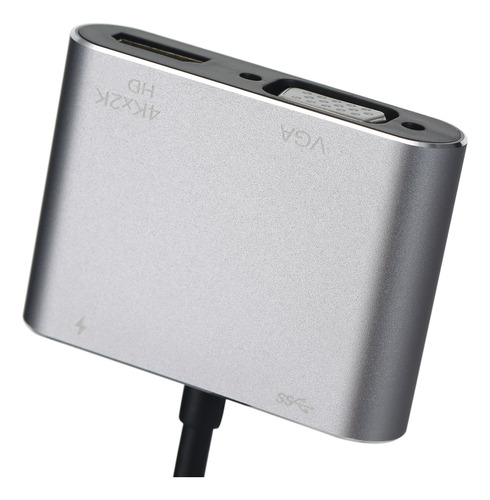 Adaptador Hub 4 En 1 Chromebook Go Hd Pd Type-c Pro A Usb