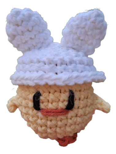 Llaveros Pollitos Amigurumi Crochet Conejo