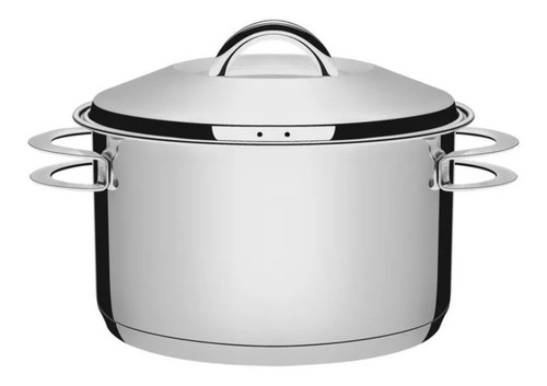 Panela Com Cozivapore Tramontina Solar 20 Cm Fundo Triplo