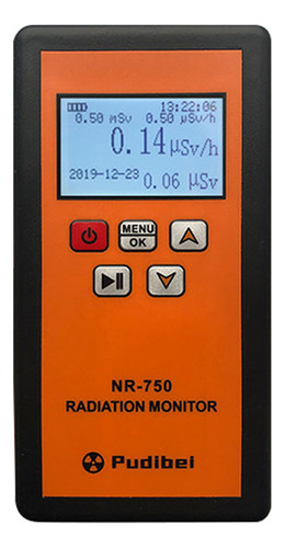 Probador De Radiación, Alarma De Luz, Triple Detección De Ra