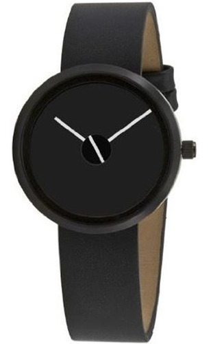 Reloj Mujer Projects 7290 W Cuarzo 36mm Pulso Negro En Cuero