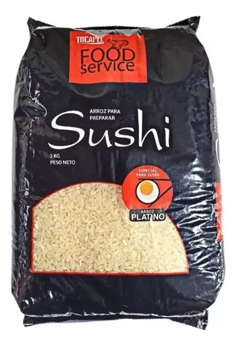 Arroz Platino Especial Sushi 2 Kg Tucapel