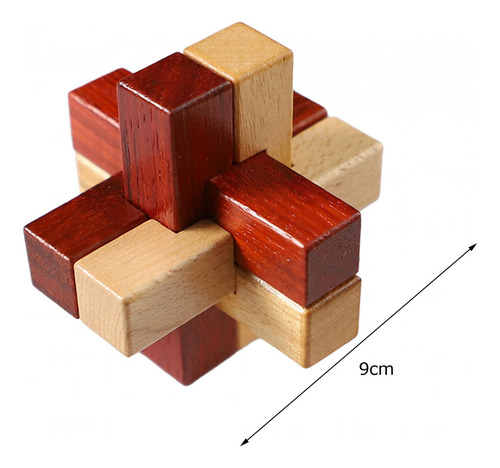 Rompecabezas De Madera Rompecabezas Juguete Iq Estilo B