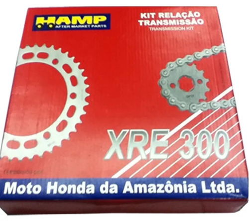 Kit Transmision Honda Xre 300 Hamp Original En Fas Motos