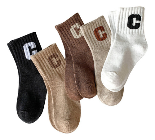 Calcetines Para Niños De Algodón Peinado A Media Pantorrilla