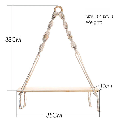 M0676 - Tapiz Nórdico Con Borlas Tejido A Mano Para Decoraci