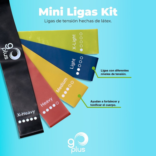 Imagen 3 de 9 de Mini Ligas Kit Go Plus