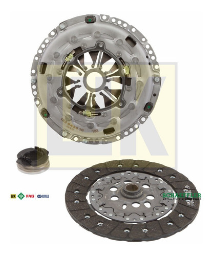 Luk Kit Clutch S/vdi Eurovan 1.9 Diesel 2005/2009 Volkswagen