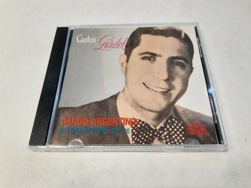 Tango Argentino, Carlos Gardel Cd 1991 Suiza Excelente 8/1 