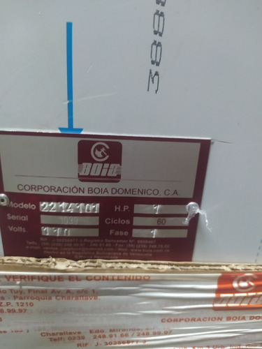 Rallador De Queso Rodillo 1 Hp 110v Boia