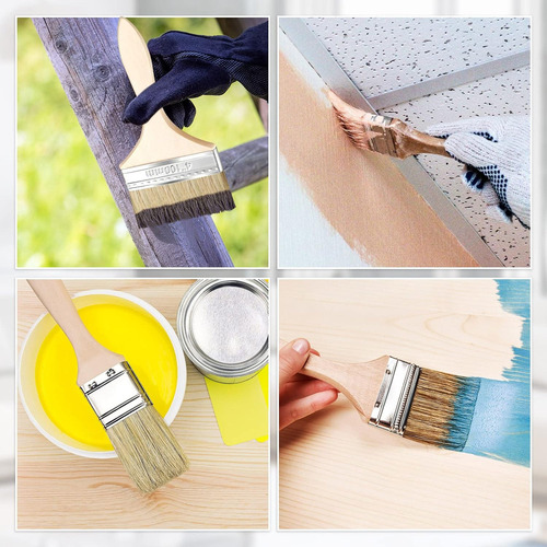 * 10pcs Brocha Económica Para Pared Brocha Pintura 4