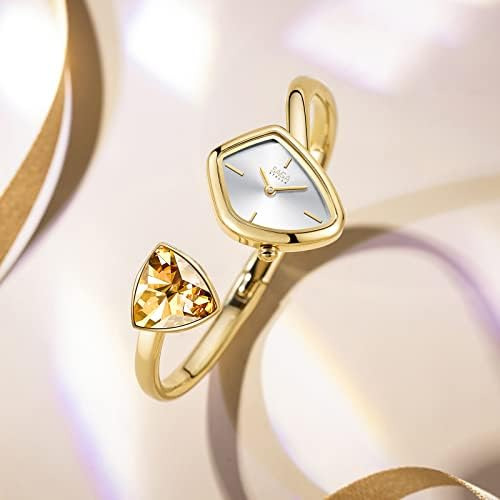 Saga Reloj De Pulsera De Cristal Para Mujer Reloj De Pulsera