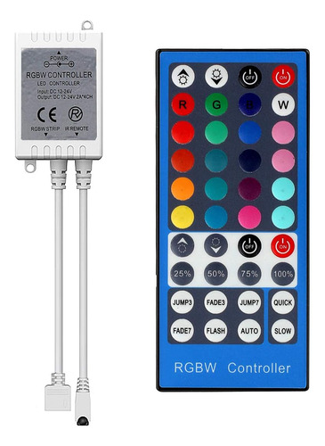 Rgbw - Regulador De Control Remoto Rgb+luz Blanca Rgbww...