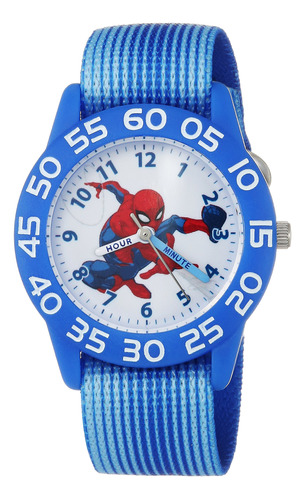 Marvel Spider-man - Reloj Analogico De Cuarzo Con Correa De
