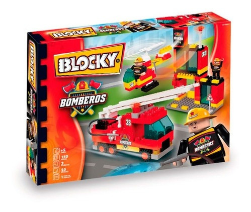 Blocky Bomberos 2 150 Pzs 01-0651