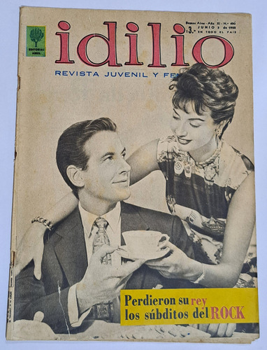 Idilio / N° 490 / Año 1958/ Elsa Daniel Y Mariano V. Molina