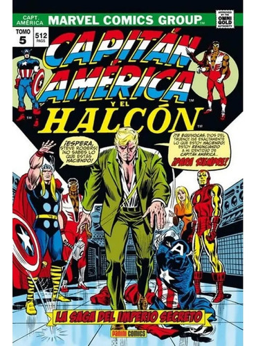 Cap.america Y El Halcon Saga Del Imperio Secreto Panini Espa