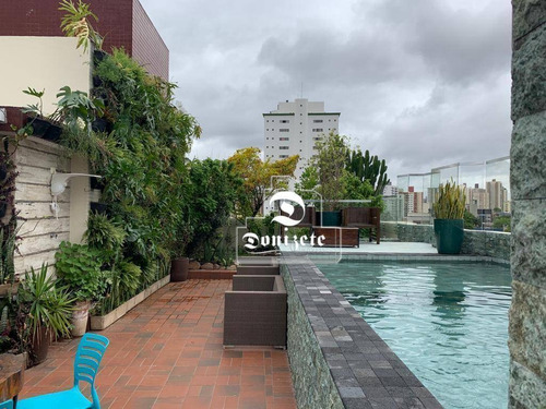 Cobertura Com 4 Dormitórios À Venda, 370 M² Por R$ 2.750.000,10 - Vila Bastos - Santo André/sp - Co11700