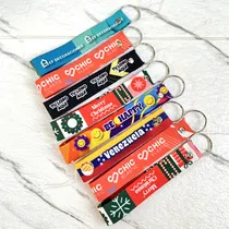 Comprar Mini Lanyards Llaveros Elásticos Sublimados Por Ambas Caras