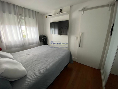 Imagem 10 de 15 de Valor Baixou - Lindo Apartamento Mobiliado -varanda Gourmet - 2 Dorm. Sacoma - Pb54416
