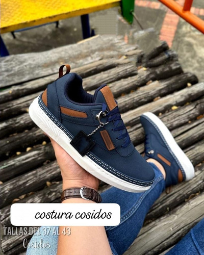 Calzado Zapato Casual De Vestir Urbano De Caballero Cosidos