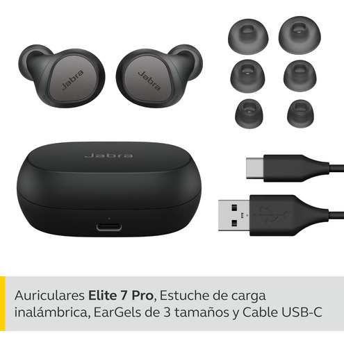 Imagen 3 de 7 de Jabra Elite 7 Pro Auricular Inalambrico True Wireless Ip57