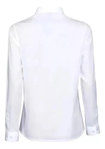 Camisa Escolar Niña Clasica Regular Fit Blusa Niña