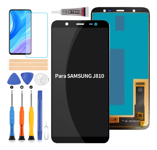Zc Compatible Para Samsung Galaxy J8 Sm-j810f J810g J810y