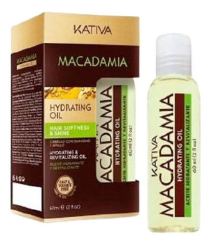 Aceite De Macadamia Kativa X 60 - mL a $1033
