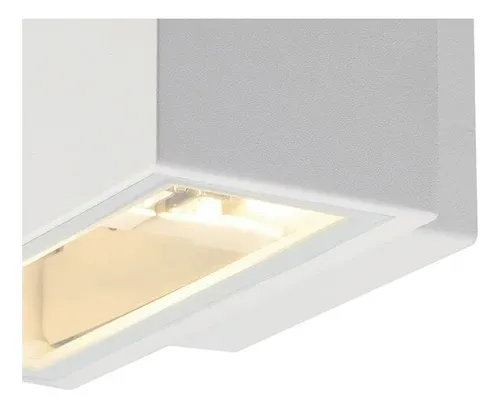 Pack X 3 Luminaria Aplique Exterior Bidireccional E27 Unilux Estructura Blanco