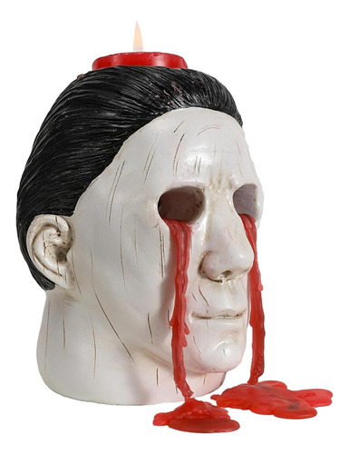 Suporte De Vela De Halloween Estátua De Halloween Com Olhos