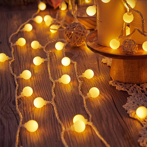 4 Cadena De Luces Carpa Cumpleaños Jardín Camping Ventanas