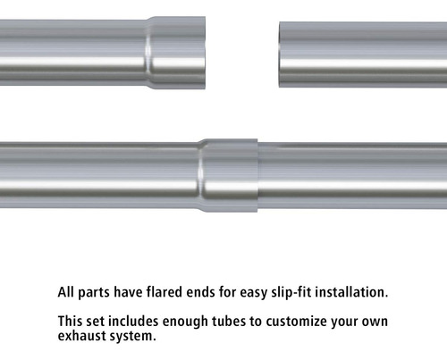 Tubo De Escape A-karck Acero Inoxidable 304 2 Pulgadas