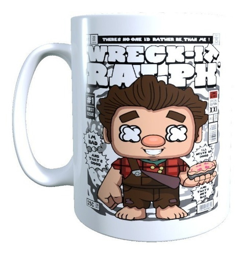 Taza Con Diseño Ralph El Demoledor , Pelicula Infantil