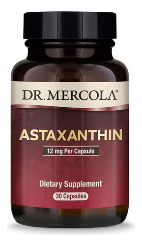 Sup. Dietético De Astaxantina 12mg, 30caps Dr. Mercola,