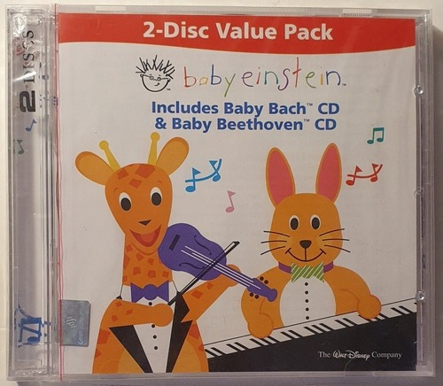 Baby Beethoven / Bach Baby Einstein Disney Doble Cd 2cd Bebé