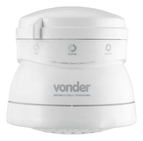 Ducha Chuveiro Vonder 4400w/127v 110v Branco